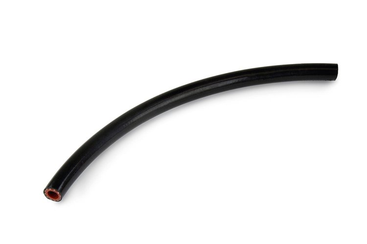HTHH-032-BLK Silicone Heater Hose Tubing, High-Temp 1-Ply Reinforced, 5/16 in. ID, Black