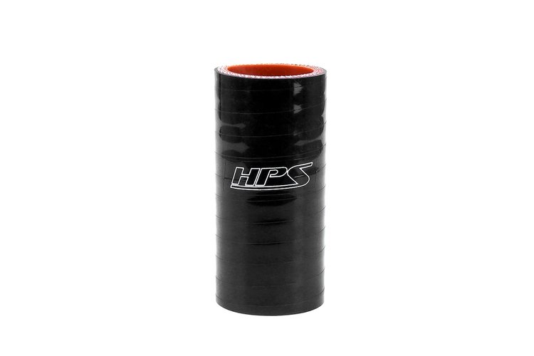 HTSC-150-BLK Silicone Coupler Hose, High-Temp 4-Ply Reinforced, 1-1/2 in. ID, 3 in. Long, Black