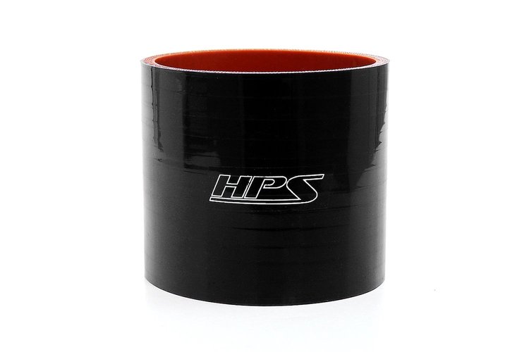 HTSC-250-BLK Silicone Coupler Hose, High-Temp 4-Ply Reinforced, 2-1/2 in. ID, 3 in. Long, Black