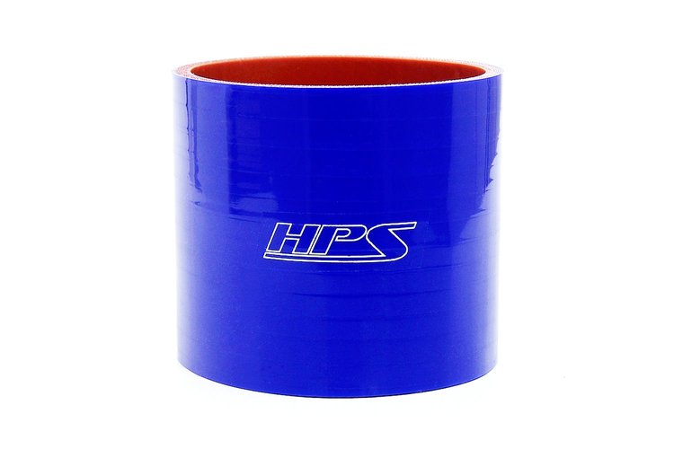 HTSC-250-BLUE Silicone Coupler Hose, High-Temp 4-Ply Reinforced, 2-1/2 in. ID, 3 in. Long, Blue