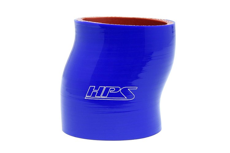 HTSOC-275-BLUE Silicone Offset Coupler Hose, High-Temp 4-Ply Reinforced, 2-3/4 in. ID, 3 in. Long, Blue