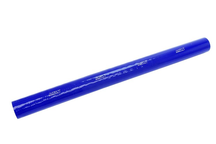 HTST-3F-138-BLUE Silicone Coolant Tube, High-Temp 4-Ply Reinforced, 1-3/8 in. ID, 3 ft. Long, Blue
