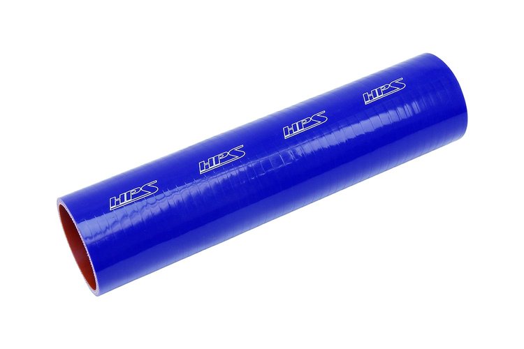 HTST-400-BLUE Silicone Coupler Hose, High-Temp 4-Ply Reinforced, 4 in. ID, 1 ft. Long, Blue