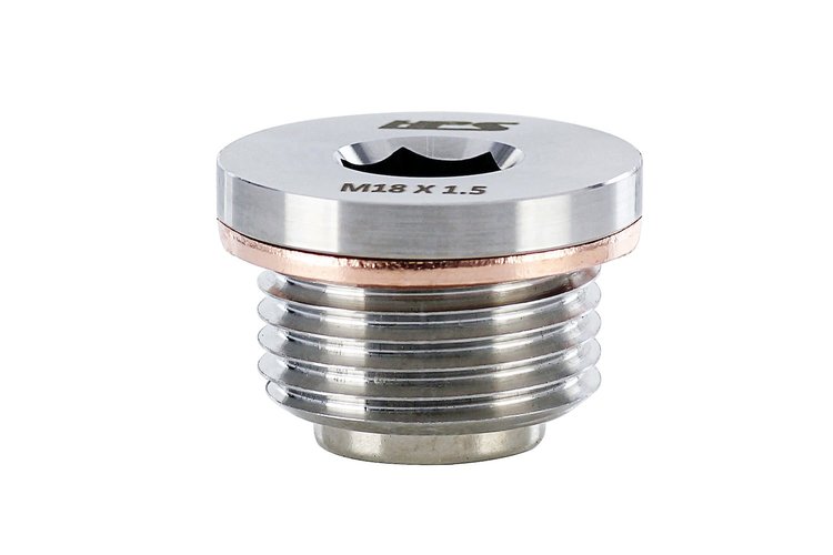 MDP-M18x150 Magnetic Oil Drain Plug, 304 Stainless Steel, w/ 5000 Gauss NeODymium Magnet