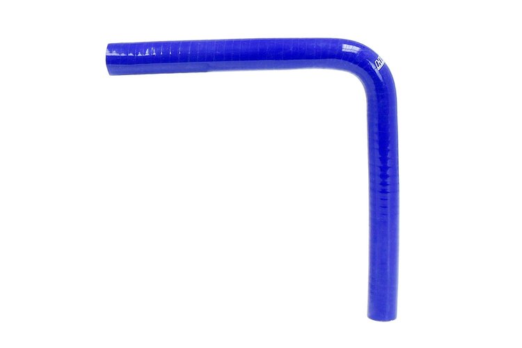 HTSEC90-175-L10-BLUE Silicone 90-Degree Elbow Hose, High-Temp 4-Ply Reinforced, 1-3/4 in. ID, 10 in. Leg, Blue