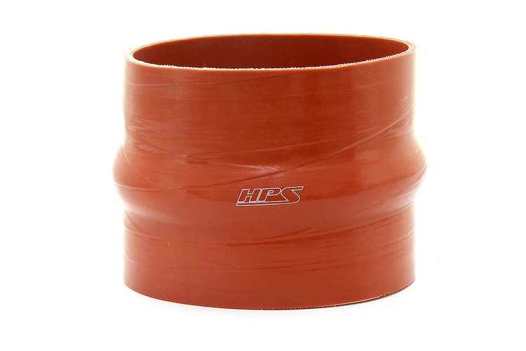 SHC-500-L4-HOT Silicone Hump Coupler Hose, High-Temp 4-Ply Aramid Reinforced, 5 in. ID, 4 in. Long