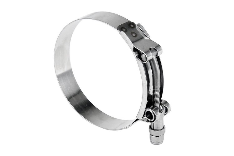 SSTC-89-97 100-Percent Stainless Steel T-Bolt Hose Clamp, Size #84, Effective Range: 3.50 in.-3.82 in.