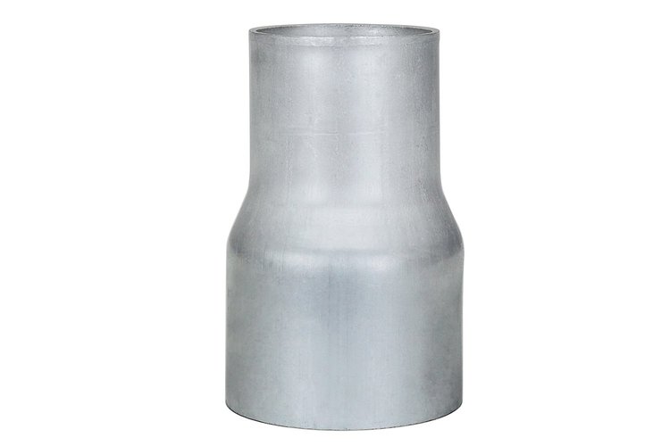 STEP-AT350-400 Aluminum Joiner Tube, 6061 Aluminum, Step Up Transition Joiner, 3-1/2 in. - 4 in. OD, Raw Finish, 4 in. Long