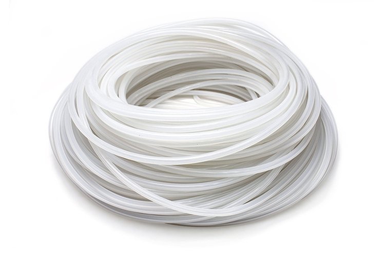 HTSVH127-CLEARx100 High-Temperature Silicone Vacuum Hose Tubing, 1/2 in. ID, 100 ft. Roll, Clear