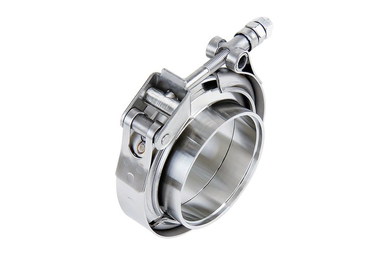 VCKIT-SS-600 V-Band Clamp w/ Interlocking Stainless Steel Flanges, For 6 in. OD Tubing.