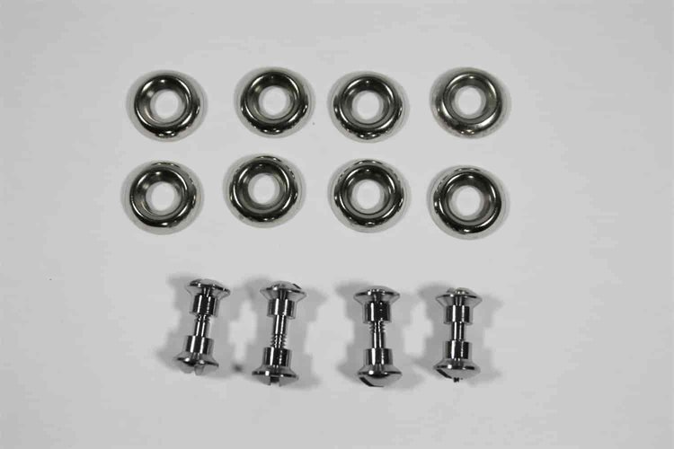 Sunvisor Pivot Screw Set for 1968 Corvette C3