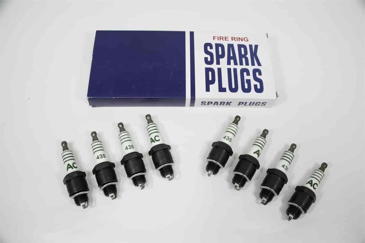 Spark Plug Set #43S for 1956-1968 Corvette C1/C2/C3