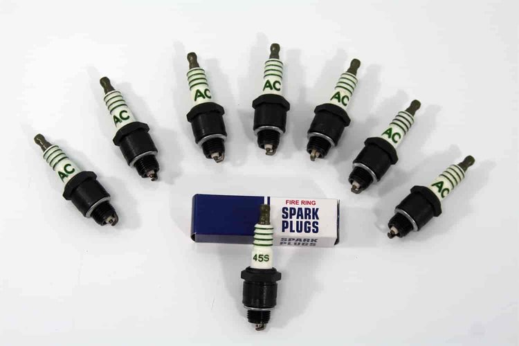 Spark Plug Set #45S for 1956-1968 Corvette C1/C2/C3