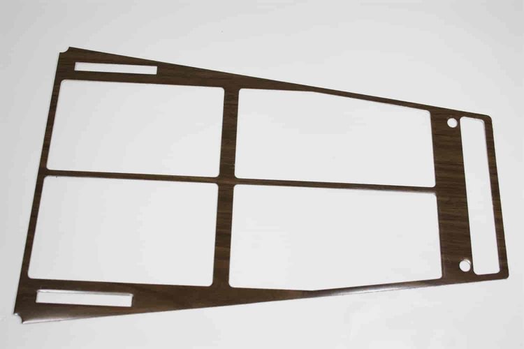 Woodgrain Console Insert for 1972-1975 Corvette C3