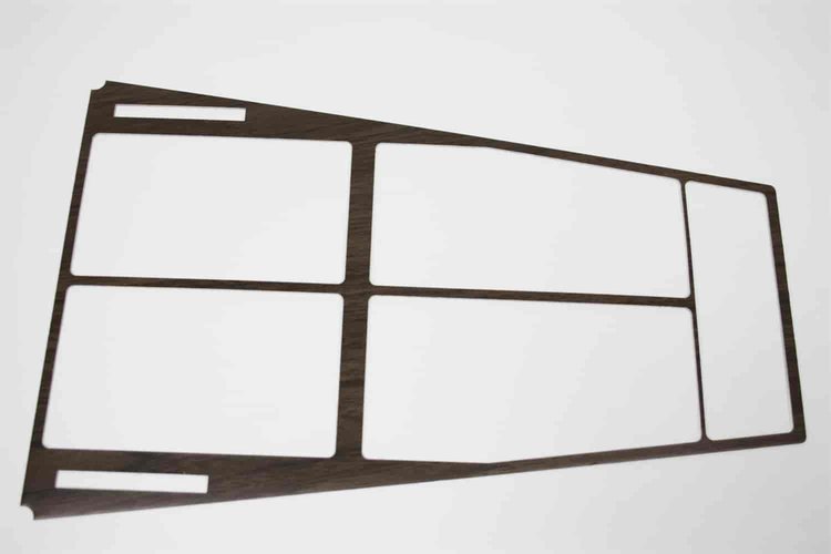 Woodgrain Console Insert for 1970-1971 Corvette C3