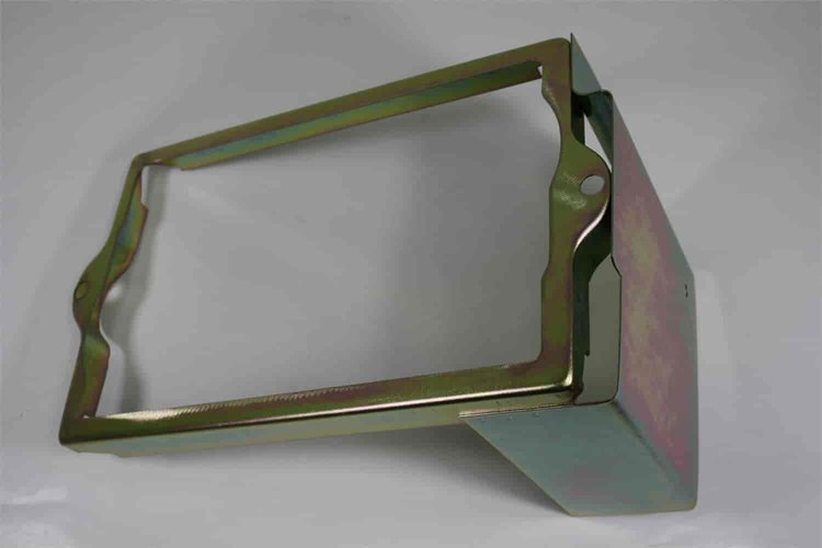 Battery Hold Down with Shield for 1963-1966 Corvette C2