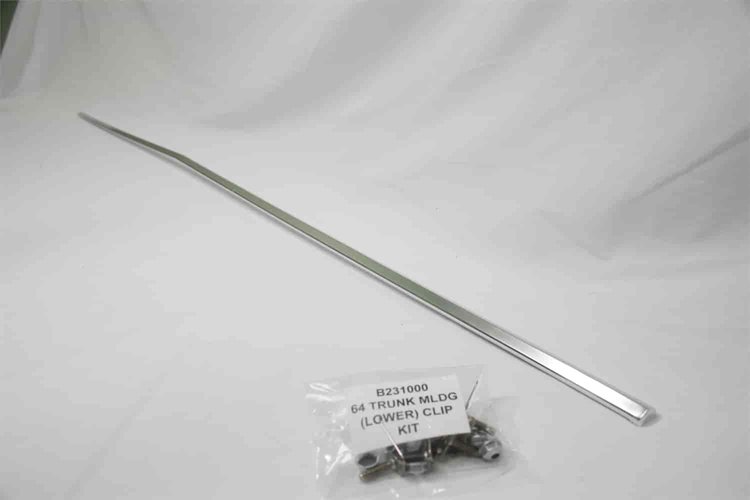 Lower Trunk Moulding for 1964 Impala