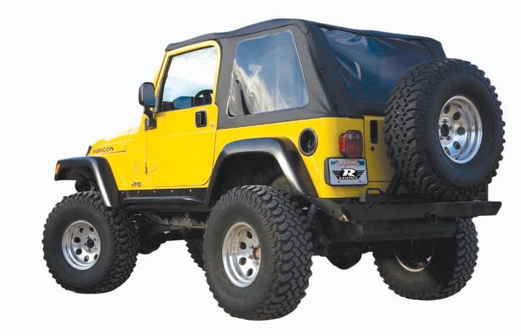 109535 Trailtop Frameless Soft Top Kit 1997-2006 TJ Wrangler