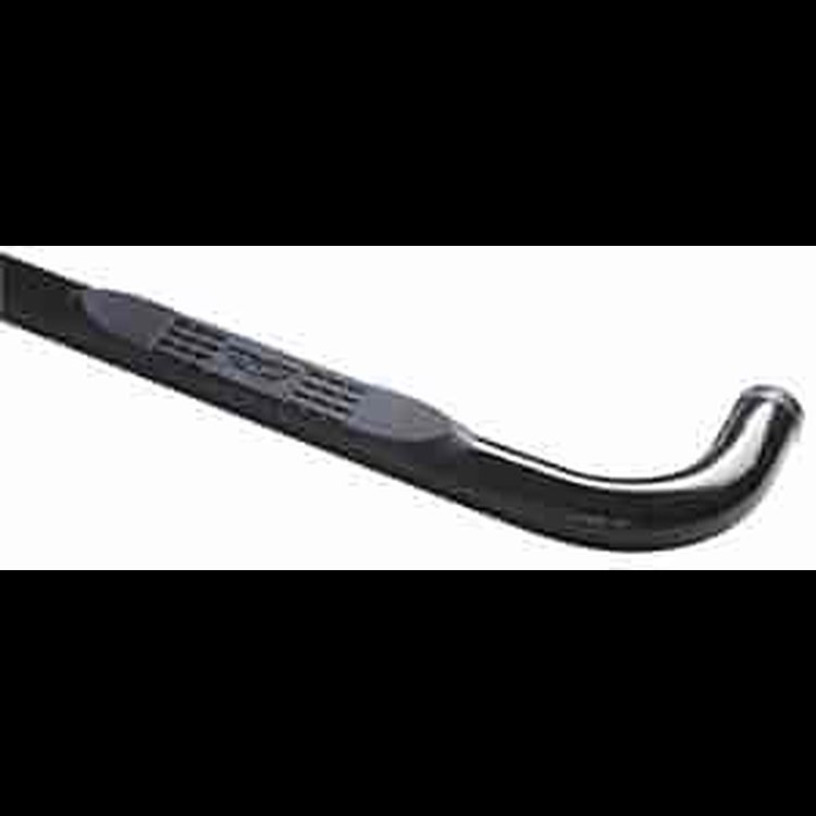 SIDE BAR DODGE RAM 02-08 2DR STD BLACK POWDER COAT