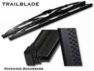 TRAILBLADE WIPER BLADE PATENTED DUAL BLADE TECHNOLOGY 17-INCH EACH