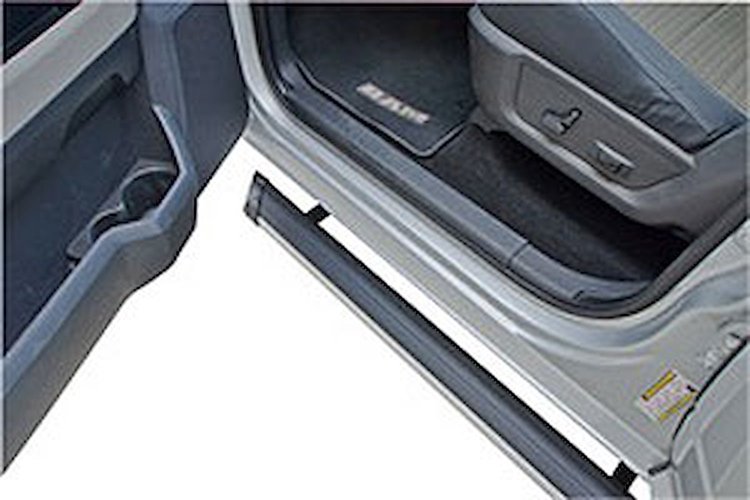PATRIOT RUNNING BOARDS BLACK 64IN
