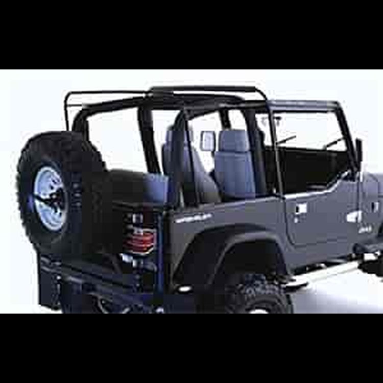 2IN SLIMINLINE SIDE BARS WITH STIRRUP STEP 04-08 FORD F150 CREW CAB