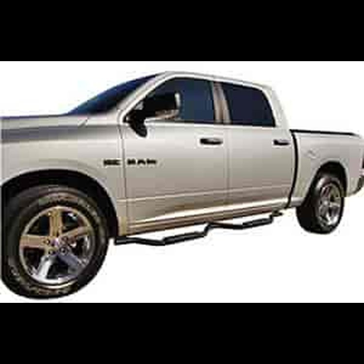 2IN SLIMINLINE SIDE BARS WITH STIRRUP STEP 09-12 DODGE RAM 1500 CREW CAB
