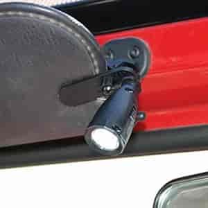 JEEP INTERIOR HIGH INTENSITY LED CLIP ON LAMP W/MAGNET