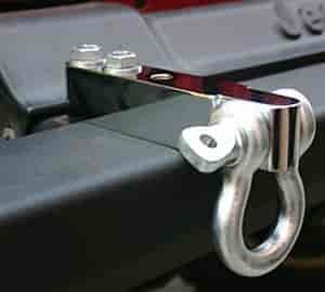 D-RING SHACKLE KIT 76-06 CJ AND WRANGLER CHROME