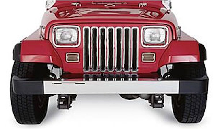 Chrome Grille Inserts 1987-1995 YJ Wrangler