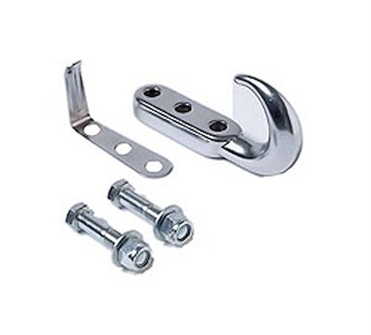 7605 Tow Hook Kit for 1943-1995 Jeep CJ5, CJ7,Willys and Wrangler YJ