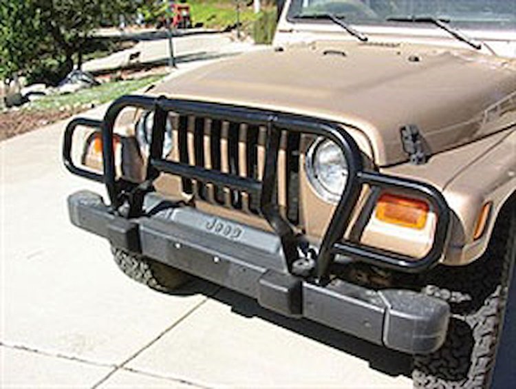 Front Euro Grille Guard 1987-2006 CJ, Wrangler YJ, TJ & Unlimited