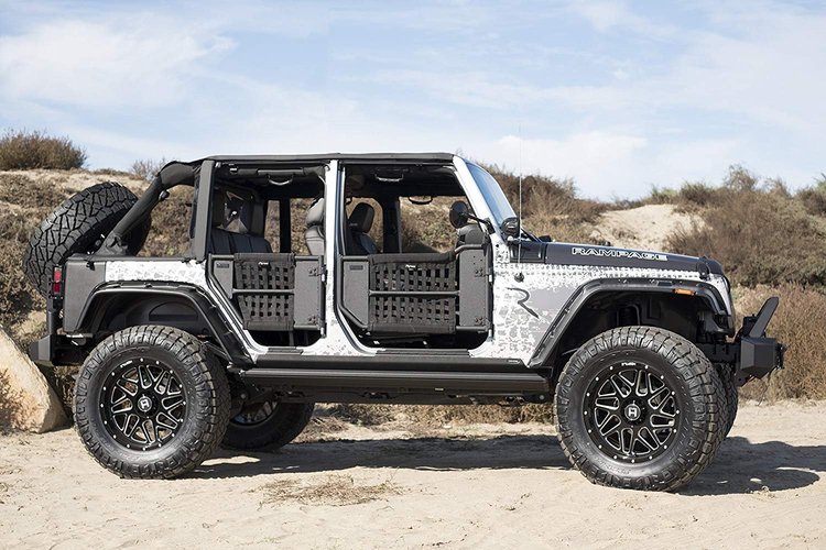 Safari Style Tube Door Kit for 2018 Jeep Wrangler JL Unlimited 4-Door