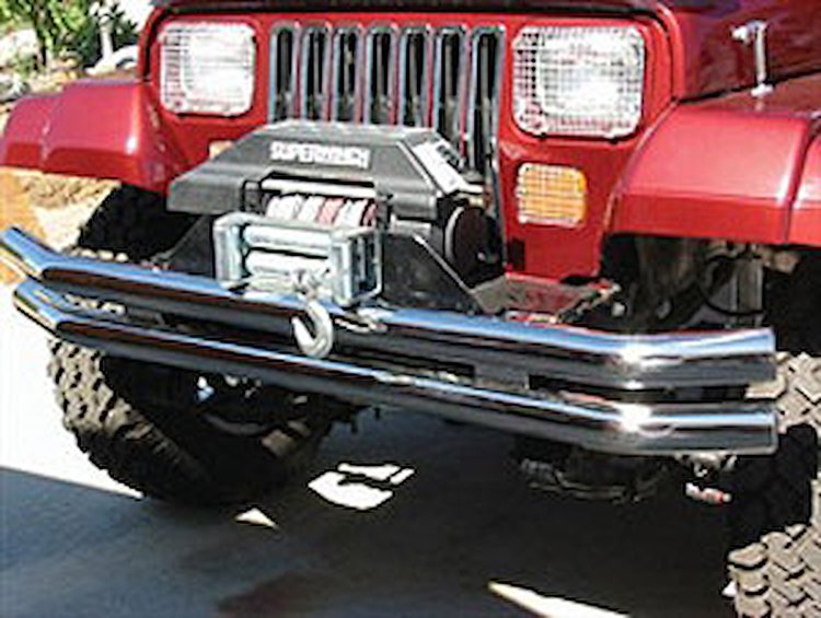 Front/Rear Tube Bumper without Hoop 1976-2006 CJ, Wrangler YJ, TJ & Unlimited
