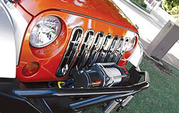 Chrome Grille Inserts 2007-2016 JK Wrangler 2/4 Dr.