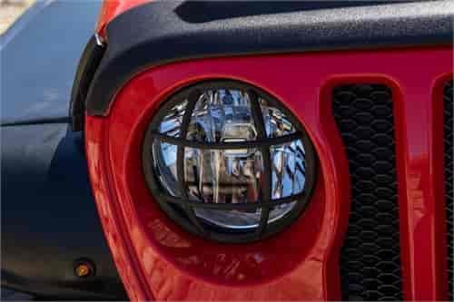 Euro Headlight Guards for 2018-2019 Jeep Wrangler JL