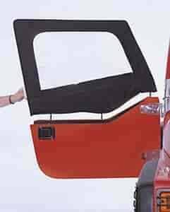 DOOR SKINS AND FRAMES 97-06 WRANGLER PAIT DENIM BLACK