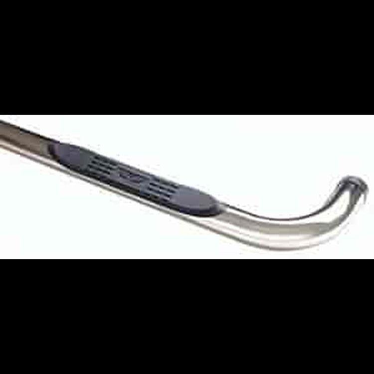 BODY SIDE GUARDS WITH STEP JEEP JK 4DR 07-10 POLISHED STAINLESS
