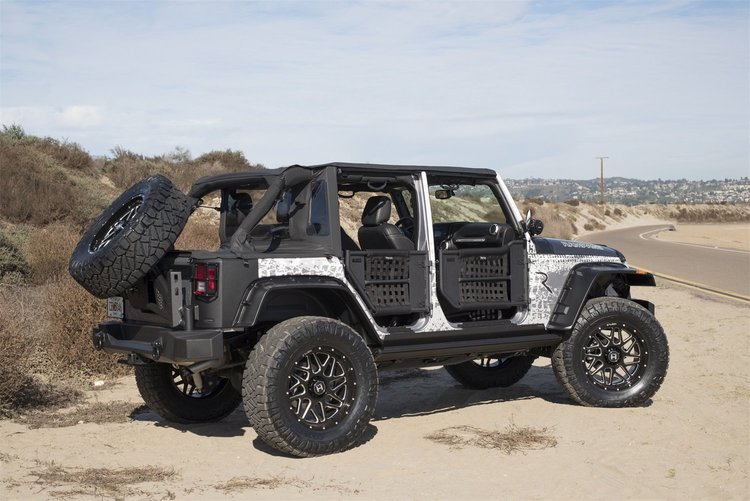 Frameless Trail Top Fits 2007-2018 Jeep Wrangler JK