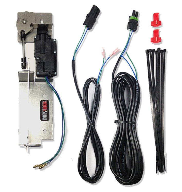 PL8120Q Tailgate Lock Fits Select 2007-2015 Chevrolet Silverado, GMC Sierra