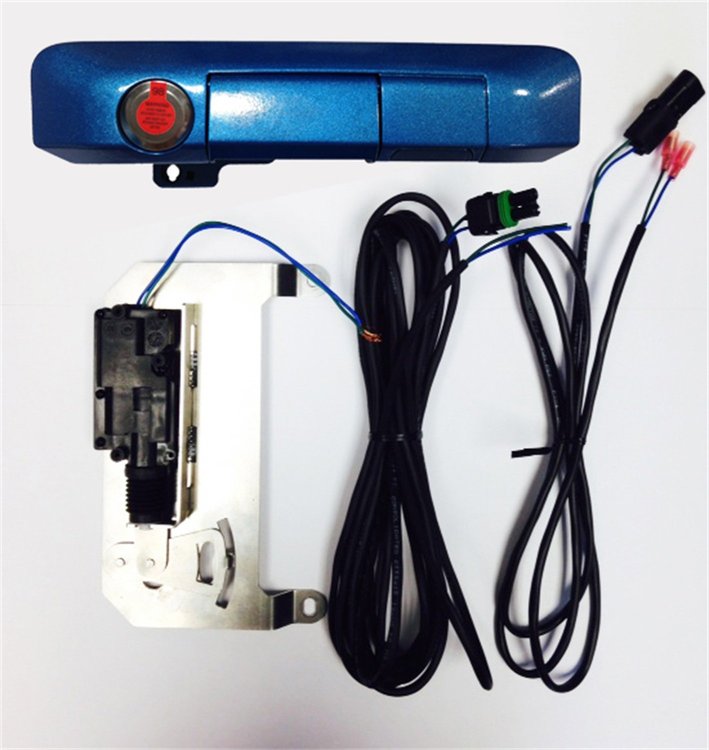 PL85402 Tailgate Lock for 2005-2015 Toyota Tacoma [Speedway Blue]