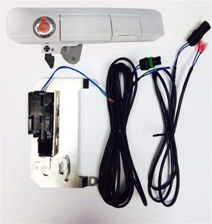 PL85403 Tailgate Lock for 2005-2015 Toyota Tacoma [Super White]