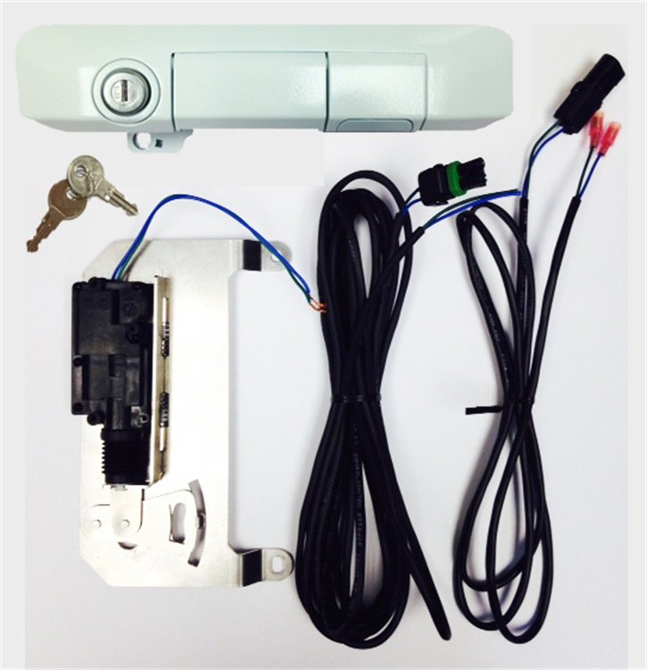 PL85503 Tailgate Lock for 2005-2015 Toyota Tacoma [Super White]