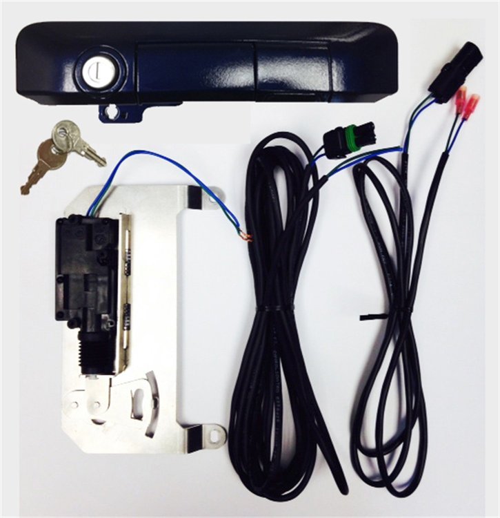 PL85507 Tailgate Lock for 2005-2015 Toyota Tacoma [Nautical Blue Metallic]