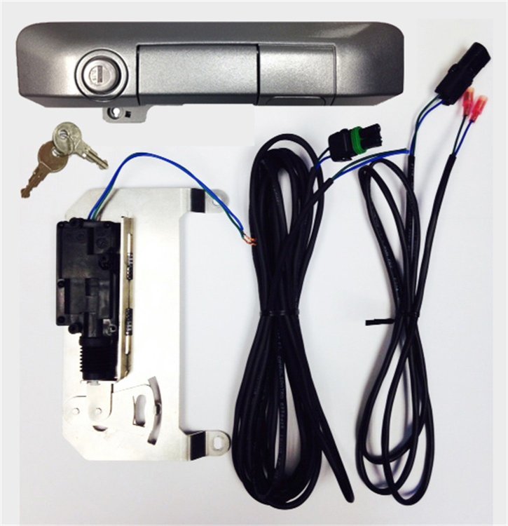 PL85508 Tailgate Lock for 2005-2015 Toyota Tacoma [Silver Sky Metallic]