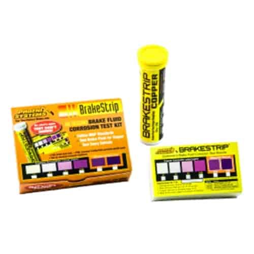 BrakeStrip Brake Fluid Test Kit 100 Strips & Cards