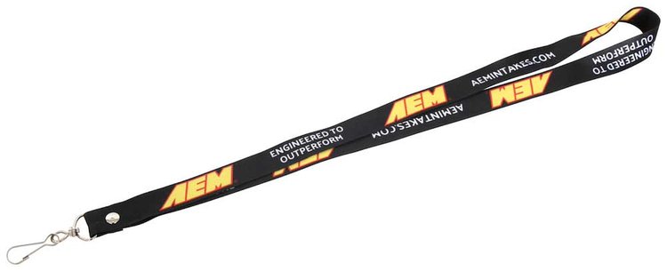 LANYARD BLK 3/4" X