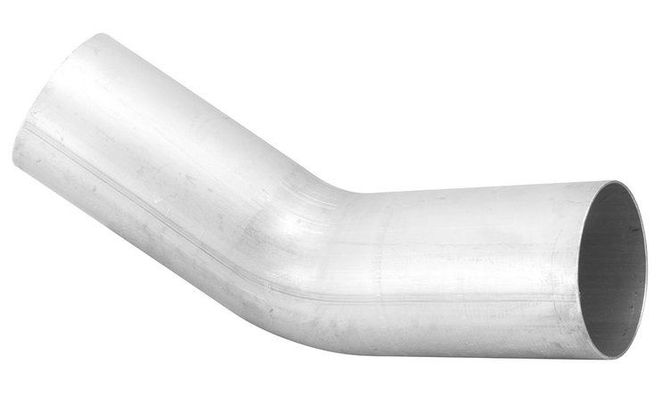 Universal Intake Tube 4 in. Dia. 45 deg. Bend