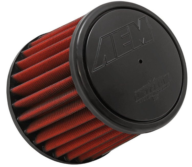 Dryflow Air Filter Replacement H-5 in. OD-6 in./5 1/8 in. ID-3 in. Flange Length 1.5 in.