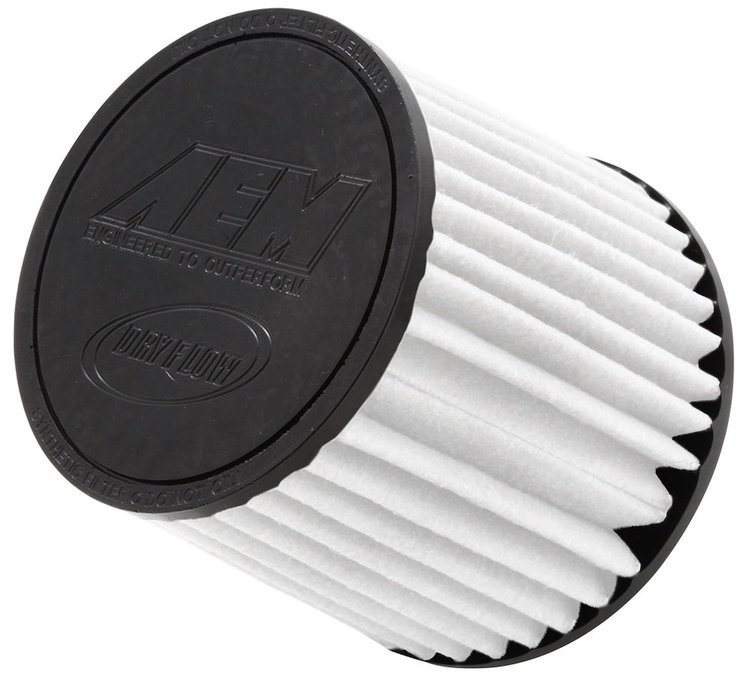Brute Force; Dryflow Air Filter; Conical; Base OD-6 in./Top OD-5 1/8 in.; Flange L-1.438 in.; Flange